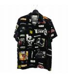LEE PERRY S/S HAWAIIAN SHIRT ハワイアンシャツ アロハシャツ XL 黒 ブラック