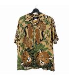 アロハシャツ ハワイアンシャツ XL ベージュ