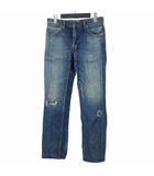 ビズビム VISVIM ダメージジーンズ デニム W30×L30 インディゴブルー  03D4