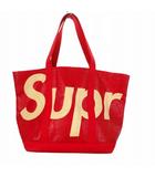 シュプリーム SUPREME 20SS Raffia Tote ラフィア トートバッグ レッド 赤