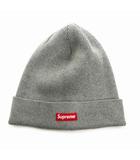 シュプリーム SUPREME ニットキャップ 帽子 ビーニー ボックスロゴ グレー