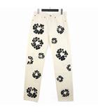 デニムティアーズ DENIM TEARS riginal cotton wreath jeans 501 デニム ジーンズ W31 L32 ホワイト 白 PO-4100521547 国内正規