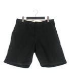 19SS ワーク ショートパンツ ハーフパンツ M ブラック 黒 191SPNH-PTM03 国内正規