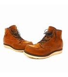 レッドウィング REDWING 8861 classic work 6inch Moc-toe ブーツ シューズ 靴 US8 26㎝ ブラウン 茶