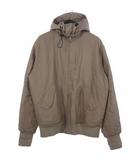 グッドイナフ GOODENOUGH フード ブルゾン フライトジャケット L グレー