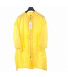 エムエムシックス メゾンマルジェラ MM6 Maison Margiela 22SS ナイロン フーデッド ロングコート 38 イエロー 黄 S52AA0128 国内正規