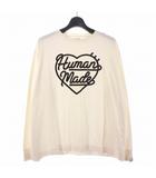 ヒューマンメイド HUMAN MADE Heart L/S T-Shirt ロングスリーブ Tシャツ カットソー 長袖 M ホワイト 白
