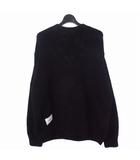 ダブルタップス WTAPS 24AW DUANE SWEATER ニット セーター 02 ブラック 黒 242MADT-KNM01