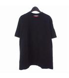 ジョンローレンスサリバン JOHN LAWRENCE SULLIVAN JLSジャガードロゴTEE ネックロゴ 半袖 Tシャツ カットソー L ブラック 黒 5B012-0119-54