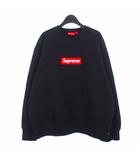 22AW Box Logo Crewneck ボックスロゴ スウェット トレーナー L ブラック 黒