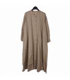 イナ ina シャツワンピース ロング ベージュ 183121