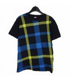 トミー TOMMY チェック Tシャツ カットソー 半袖 M マルチカラー