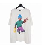 ステューシー STUSSY PEACE & PROSPERITY TEE ピース&プロスペリティ Tシャツ カットソー 半袖 XL ホワイト 白
