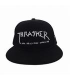 スラッシャー THRASHER マークゴンザレス キャップ 帽子 58㎝(フリー) ブラック 黒
