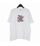 ブラックアイパッチ THE BLACK EYE PATCH KISSES ON OG LABEL TEE キスマーク Tシャツ カットソー 半袖 M ホワイト 白