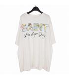 セントマイケル SAINTMICHAEL SUPER DIRTY スーパーダーティー Tシャツ カットソー 半袖 XL ホワイト 白 SM-HR8-0000-025