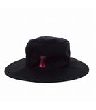 ステューシー STUSSY オールドステューシー ナイロン ハット 帽子 L/XL ブラック 黒