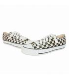 アベイシングエイプ A BATHING APE 00S チェッカー スニーカー 靴 8 ベージュ 2000-fw-04