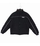 シュプリーム SUPREME 24AW Reversible Puffer Jacket リバーシブル 中綿 ジャケット ブルゾン S 黒 ブラック