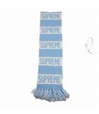 シュプリーム SUPREME Bar Stripe Scarf バーストライプスカーフ マフラー ストール ブルー 青