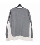 ステューシー STUSSY Small Enbroidery Logo Sweatshirt スモールエンブロイダリーロゴ スウェット トレーナー L グレー