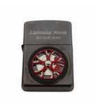 ジッポー ZIPPO SPINNING WHEEL スピニングホイール オイルライター シルバー レッド