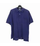ステューシー STUSSY 90s アメリカ製 USA製 ポロシャツ 半袖 ポケット M 紺 ネイビー