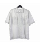 ダブルタップス WTAPS 23SS ミリタリーシャツ 半袖 M グレー 231BRDT-SHM03