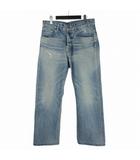 セリーヌ CELINE ダメージ加工ミドルライズ カート ジーンズ デニム パンツ 30 インディゴ N574 967W CAU1