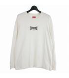 20AW Woven Label L/S ウーブンレーベル ロングスリーブ ロンT Tシャツ カットソー 長袖 M ホワイト 白
