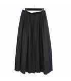 ファビアナフィリッピ FABIANA FILIPPI ロング丈 プリーツスカート XS グレー