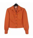 マークジェイコブス MARC JACOBS クロップド丈 ジャケット ブレザー フロントポケット 4 オレンジ