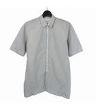 マルタンマルジェラ Martin Margiela ここのえタグ アーカイブ シャツ 半袖 46 グレー S30DL0183 国内正規