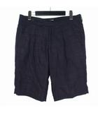 ラフシモンズ RAF SIMONS 13SS タータンチェックショートパンツ ショーツ ハーフパンツ 46 ネイビー 紺 131-1-308-1201-0044