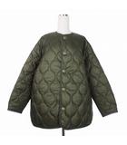 ザ リラクス THE RERACS 24FW キルティングコート ジャケット 36 カーキ 24FW-RECT-420L-J