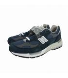 ニューバランス NEW BALANCE Made in USA 992 スニーカー 靴 US9.5 27.5㎝ ネイビー グレー U992NY