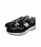 ニューバランス NEW BALANCE Made in USA 992 スニーカー 靴 US9.5 27.5㎝ ブラック グレー U992BK