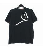 アンダーカバー UNDERCOVER 07SS NEUU! LOGO Tee Tシャツ カットソー 半袖 2 ブラック 黒
