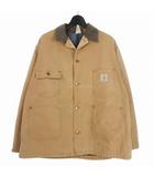 カーハート carhartt 80S アメリカ製 チョアコート カバーオール ジャケット 46 ブラウン 茶