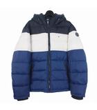 トミーヒルフィガー TOMMY HILFIGER カラーブロック キルティングフーデッドパファージャケット ダウンジャケット 上着 M マルチカラー 159AN508