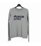 モンクレール MONCLER 21AW MAGLIA GIROCOLLO マグリア ロゴ トレーナー スウェットプルオーバー トレーナー 刺繍 L グレー G20928G00014 国内正規