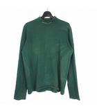ジョンローレンスサリバン JOHN LAWRENCE SULLIVAN LOGO HI-NECK TOP タートルネックカットソー 長袖 L グリーン 緑 JLS-05-04