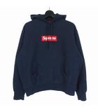 シュプリーム SUPREME 24AW Box Logo Hooded Sweatshirt ボックスロゴ パーカー フーディ S ネイビー 紺