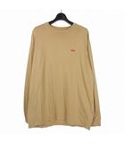 シュプリーム SUPREME 24AW Small Box L/S Tee スモールボックスロゴ ロングスリーブ ロンT Tシャツ カットソー 長袖 L ベージュ