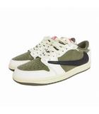 ナイキ NIKE × トラヴィススコット Travis Scott Air Jordan 1 Low OG SP エアジョーダン1 ロー スニーカー 靴 US8 26㎝ リバースオリーブ DM7866 200