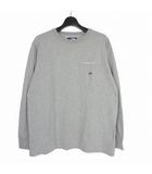ノースフェイス パープルレーベル THE NORTH FACE PURPLE LABEL 22AW 7oz L/S Pocket Tee 7オンス ロングスリーブ ポケットT ロンT Tシャツ 長袖 M グレー NT3257N