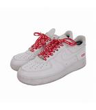 ナイキ NIKE × シュプリーム SUPREME Air Force 1 Low エアフォース1 ロー スニーカー 靴 US7.5 25.5㎝ ホワイト 白 CU9225-100