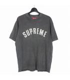 シュプリーム SUPREME 24SS Cracked Arc S/S Top クラックド アーチロゴ Tシャツ カットソー 半袖 M グレー