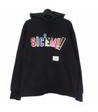 × ダブルタップス WTAPS 21AW Sic'em! Hooded Sweatshirt フーディー パーカー L ブラック 黒