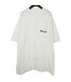 24SS SS T-SHIRT POCKET Tシャツ カットソー XXL 白ホワイト RE-CO-WH-00-00-277 国内正規